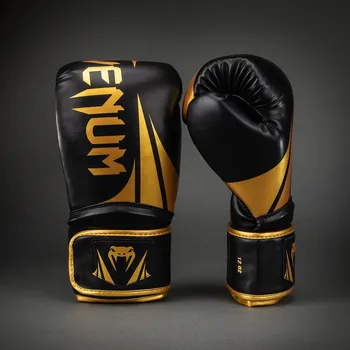 Boxerské rukavice Boxerské rukavice Venum Challenger 2.5 - Black/Gold Velikost: 14oz