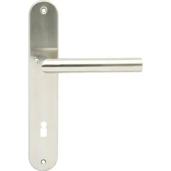 Dveřní kování Cobra dveřní kování VISION (nerez) Provedení: BB (klika/klika, dózický klíč), Rozteč: 72 mm