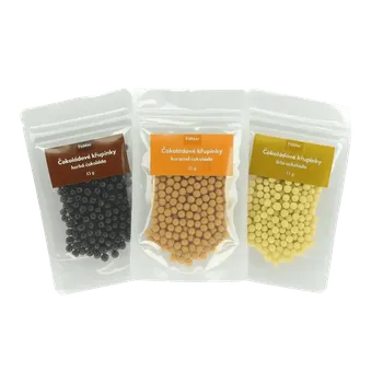 Čokoláda FitMar.cz 3x křupinky do krémů