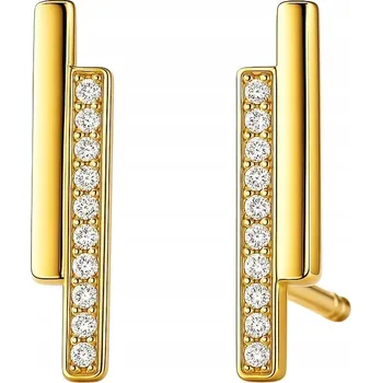 Náušnice Pozlacené stříbro Náušnice , stříbro o ryzosti 925 elegantní pro ženy