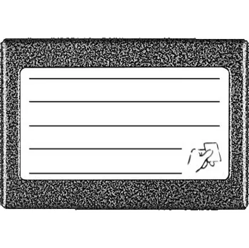 ACO CDN-5NACC GR seznam nájemníků (cca 5 záznamů) s vestavěnou čtečkou bezkontaktních klíčů