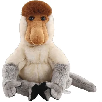 plyšák Plyšová opice kahau nosatý 30 cm - plyšové hračky