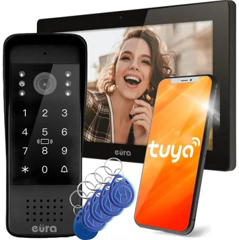 Monitor EURA VDP-86A3 VIDEODOMOFON - 10" monitor černý