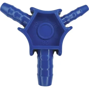 Fitinka GUVEX Trn kalibrační 16-26, s odhrotovačem, modrý