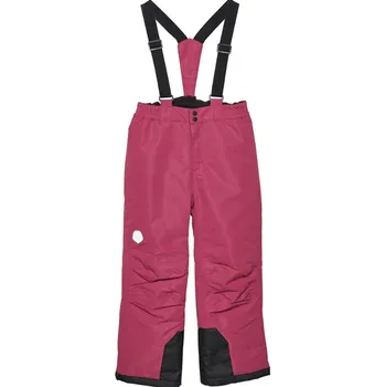 Snowboardové kalhoty Dívčí lyžařské kalhoty COLOR KIDS-Ski Pants - Solid, vivacious Růžová 164