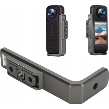 Bezpečnostní kamera HORIZONTÁLNÍ DRŽÁK HLINÍKOVÝ PRO INSTA360 X3 X4