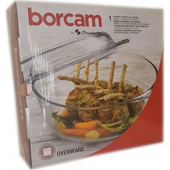 Dóza na potraviny Pasabahce Borcam kulatý zapékací forma 2,1 l