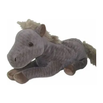 plyšák Plyšák Kůň se zvukem hnědý – 28 cm