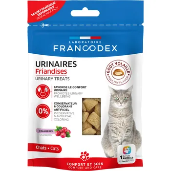 Pamlsek pro kočku Francodex Pochoutka Urinary kočka 65g