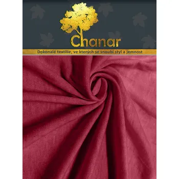 Prostěradlo Top textil Prostěradlo Jersey Standard 90x200 cm vínová