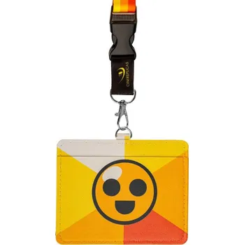 Pouzdro na mobilní telefon Pouzdro na karty se šňůrkou Brawls Stars - Starr Drop Vícebarevná