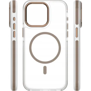 Pouzdro na mobilní telefon Zadní Kryt Etteri pro Apple iPhone 15 Pro zlatý