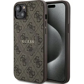 Pouzdro na mobilní telefon Guess Zadní Kryt pro Apple iPhone 14 hnědý