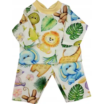 Oblečení pro panenky 42-44 cm - pyžamo - oblečení - miminko