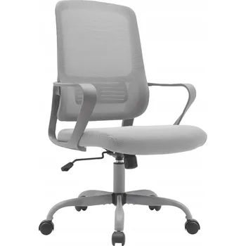 Kancelářská židle s područkami Salomo Typ 2 - šedá