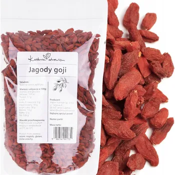 Sušená potravina Sušené goji 1 kg přírodní ovoce goji | Kuchnia Zdrowia