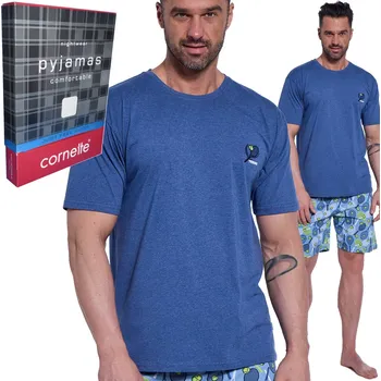Pánské pyžamo Cornette pánské pyžamo 326/173 Tennis krátký rukáv velikost XL