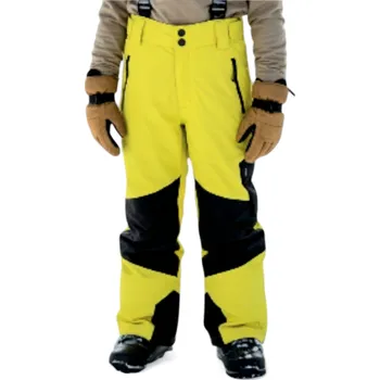 Snowboardové kalhoty Juniorské lyžařské kalhoty AUTHORITY-SP-SNOWTIME neon yellow Žlutá 170/176