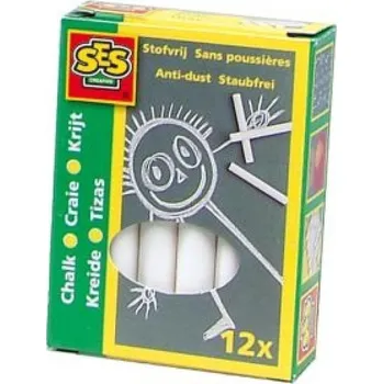 SES Bílé křídy 12 ks