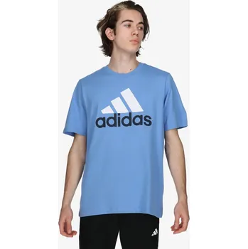Pánské oblečení adidas Essentials Single Jersey Big Logo S