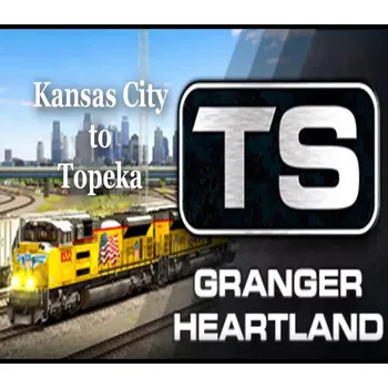 Počítačová hra Train Simulator - Granger Heartland: Kansas City - Topeka Route DLC