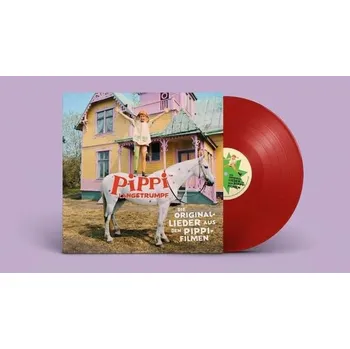 Hudba Orchester & Chor Eric Frantzen - Pippi Langstrumpf - Die Original-Lieder aus den Pippi-Filmen (Limited Edition) (Red Vinyl) (LP)