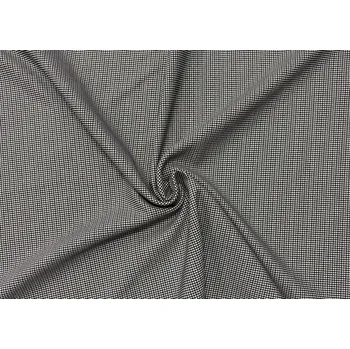 Směsová tkanina s příměsí viskózy kohoutí stopa