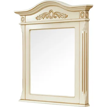 Zrcadlo IBA Luxusní zrcadlo Mery (malé) Odstín dřeva: Bílá