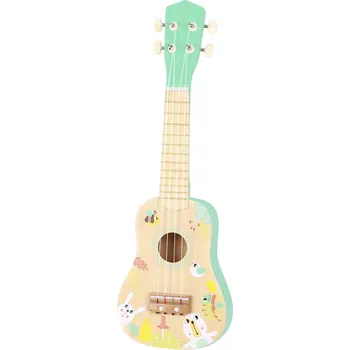 Hudební nástroj pro děti Tooky Toy dřevěné ukulele