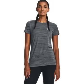 Dámské tričko Dámské tréninkové triko s krátkým rukávem UNDER ARMOUR-UA EVOLVED CORE TECH SSC-BLK Černá XS