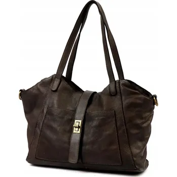 Kabelka Stylová a praktická velká dámská kožená shopper kabelka přes rameno VS