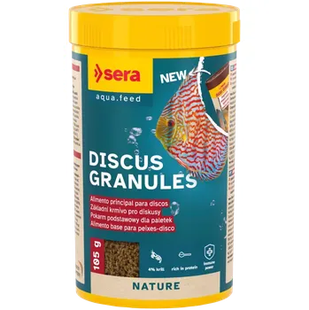 Krmivo pro rybičky Sera Discus Granules 250ml (Sera Discus Granulat Nature 250ml)