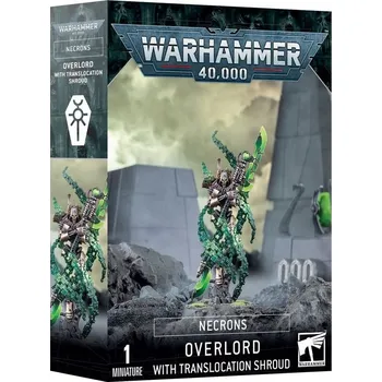 Příslušenství k deskovým hrám Warhammer 40000 WARHAMMER 40K - NECRONS OVERLORD + TRANSLOCATION SHROUD Games Workshop