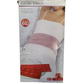 Polštář 2x Hřejivý Polštář na bederní pás 55 °C, 60 minut + pouzdro