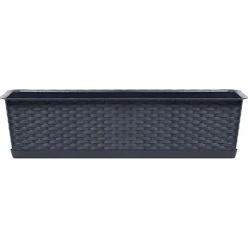 Květináč Šedý plast Květináč Prosperplast 68,8 cm x 17,3 x 15 cm