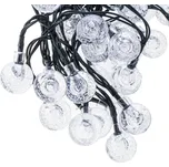 KiK Zahradní osvětlení koule 50 LED 7 m…