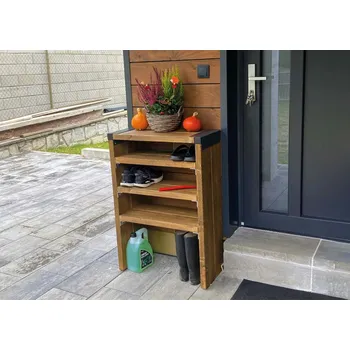 Dílenský regál DoSadu Policové regály hloubka 45 cm Šířka: 40, výška: 100