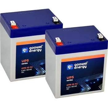 Záložní baterie Baterie pro UPS (2x Goowei Energy OT5-12 F2)
