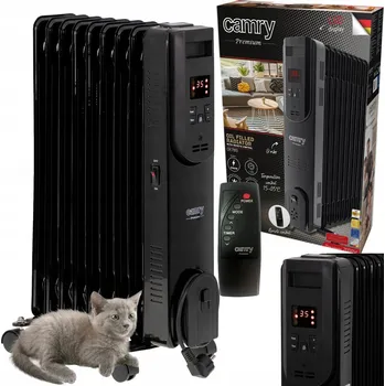 Topidlo Olejový radiátor Camry 2000 W černý