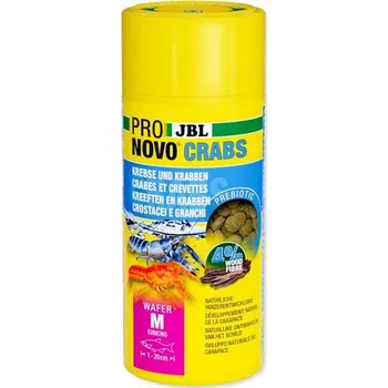 Krmivo pro rybičky JBL ProNovo Crabs wafer M - chipsy pro kraby a humry 100ml