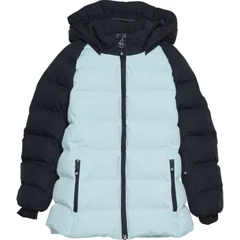 Dívčí lyžařská bunda COLOR KIDS-Ski Jacket - Quilt, aqua/esque Modrá 110