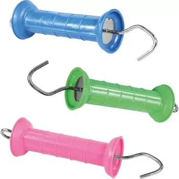 Ohradník Rukojeti k bráně pro elektrický ohradník - zelená (Zelená)