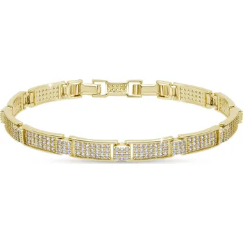 Náramek Náramek Crystal Line pozlacený 14K 3108