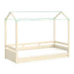 Čilek Dětská postel domeček s matrací 90x200 cm Montes Natural