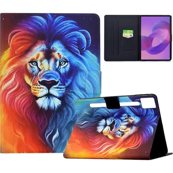 Pouzdro na tablet VSECHNONAMOBIL 130917 ART Sklápěcí pouzdro Lenovo Idea Tab Pro BAREVNÝ LION