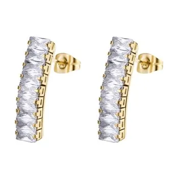 Šperk Dámské zlacené náušnice Brosway Perfect BEIE011