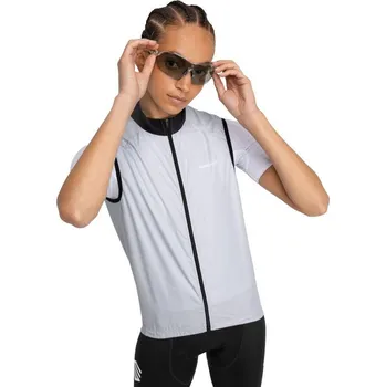 Cyklistická vesta SIROKO Dámská větruodolná cyklistická vesta V1-W Ramaz Šedá ŠEDÁ