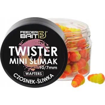 Boilies Mini Hlemýžď Wafters Feeder Bait Švestka Česnek