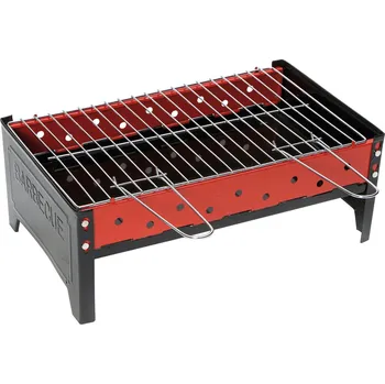 Zahradní gril Gril na dřevěné uhlí Bo-Camp Barbecue Compact Barva: černá/červená