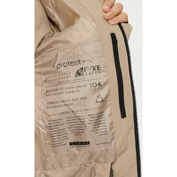 Dámská lyžařská bunda Protest PRTALYSUMI velikost L bamboobeige